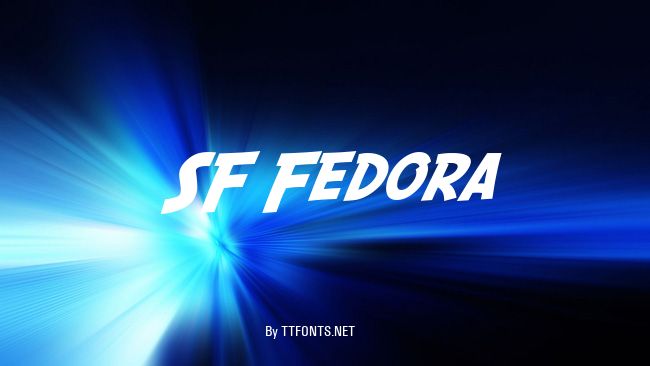 SF Fedora example